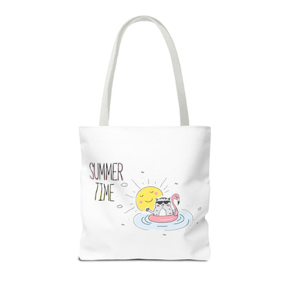 Summer Time Cat. Tote Bag (AOP)