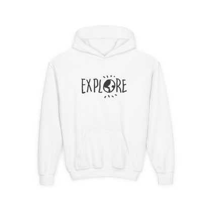 Explore. Kids Hoodie