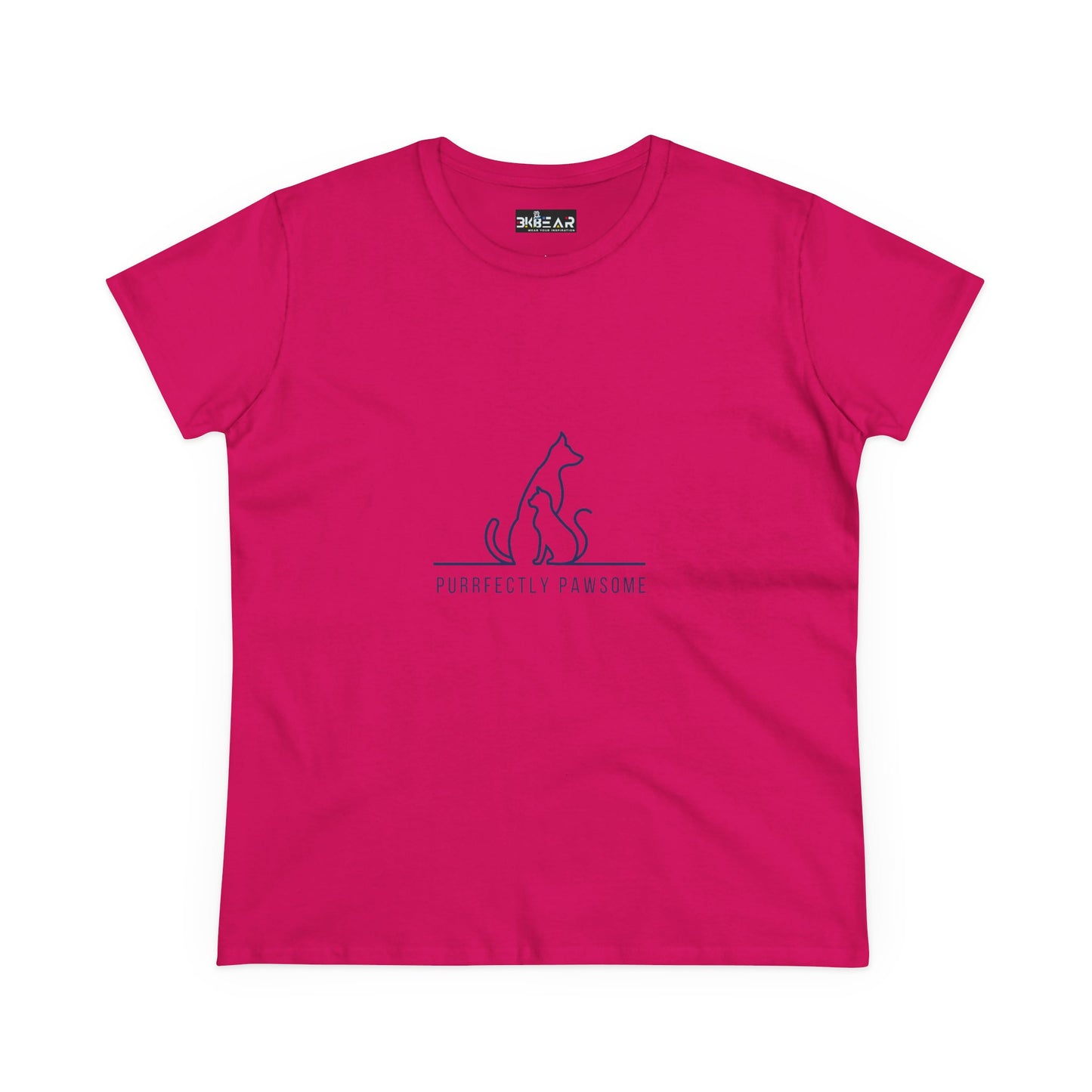 Purrfectly Pawsome – Dog And Cat Lover T-Shirt For Women