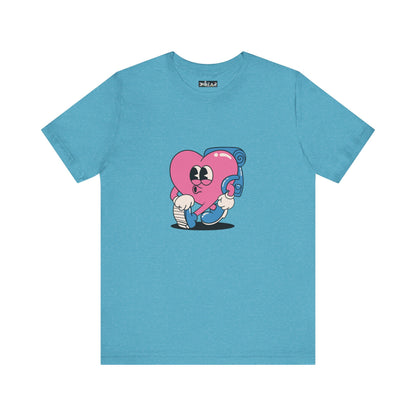 Health Heart. Unisex Jersey Short Sleeve Tee