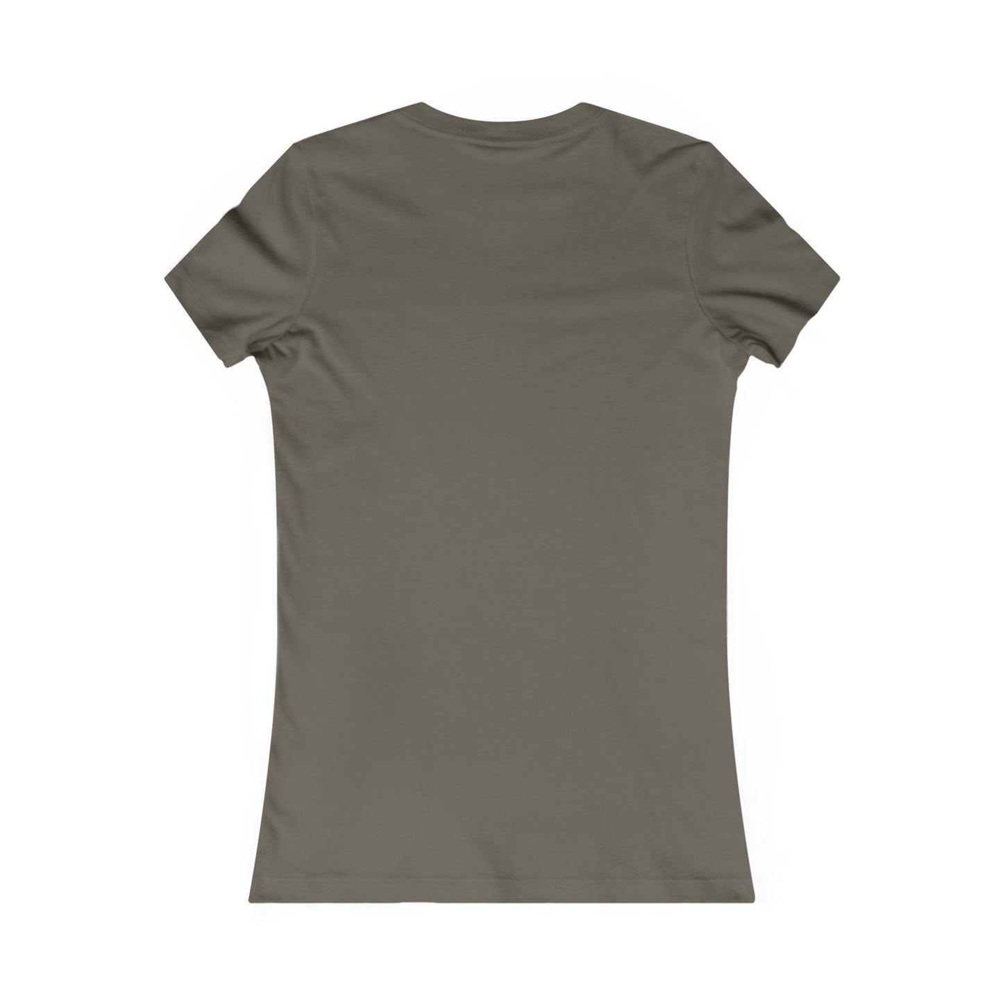 Solid White – Women’s Slim Fit Cotton Tee