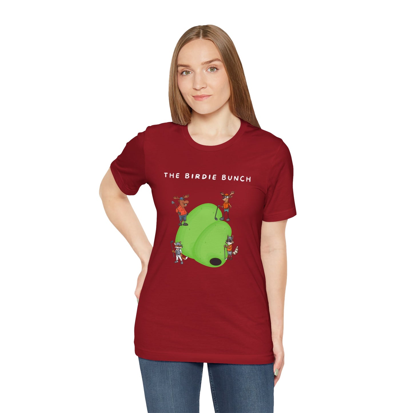 The Birdie Bunch.  Unisex Jersey Short Sleeve Tee