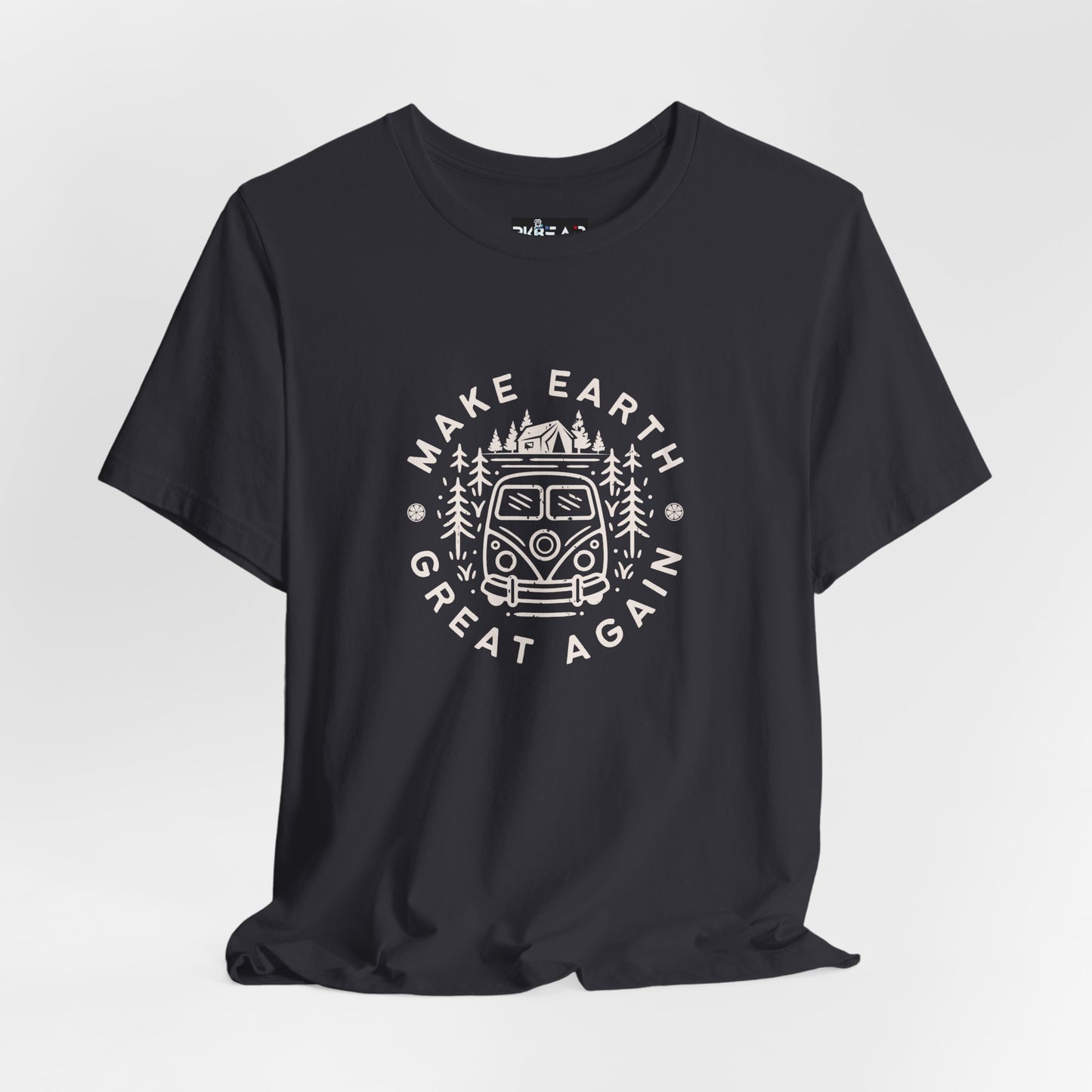 Make Earth Great Again. Relaxed mind. Unisex Jersey Short Sleeve Tee