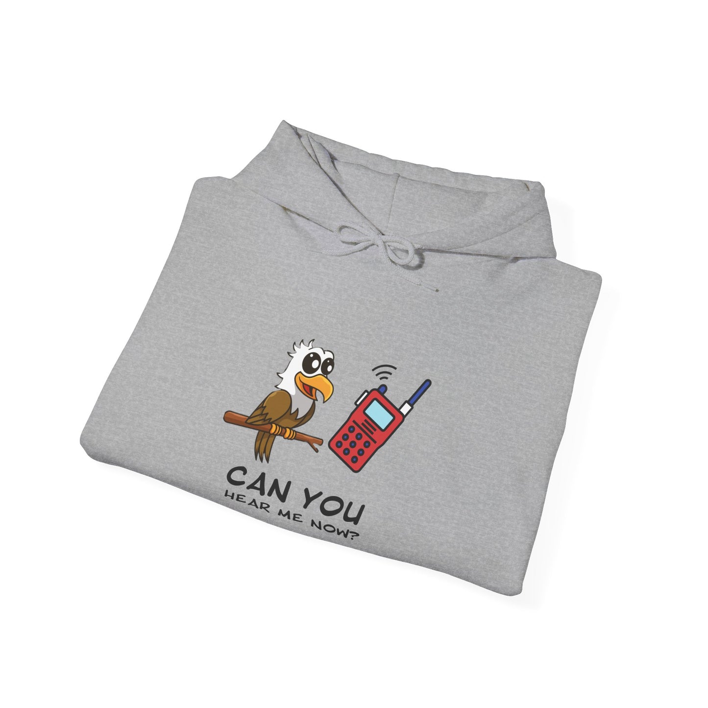 Owl Graphic Sweatshirt – Can You Hear Me Now? Bird on a Mission