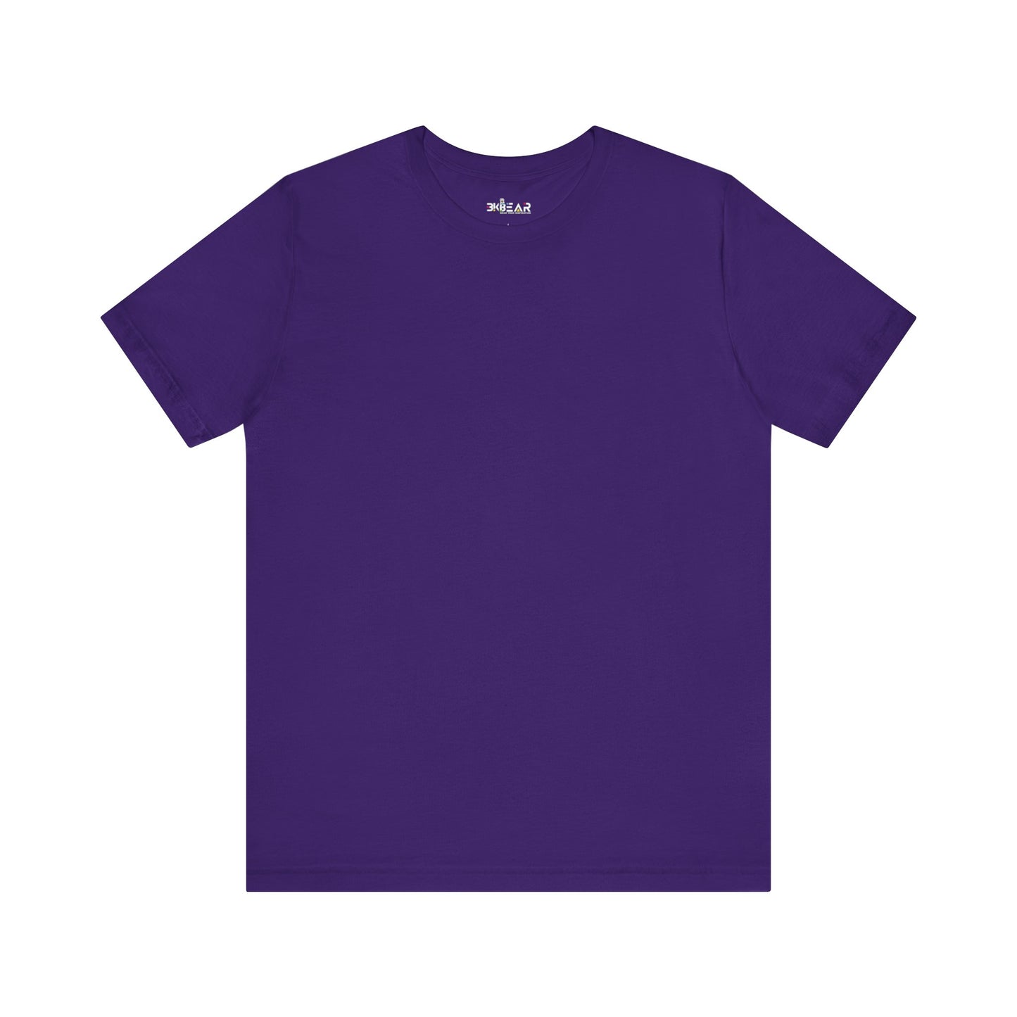 Solid Navy. Unisex Jersey Short Sleeve Tee