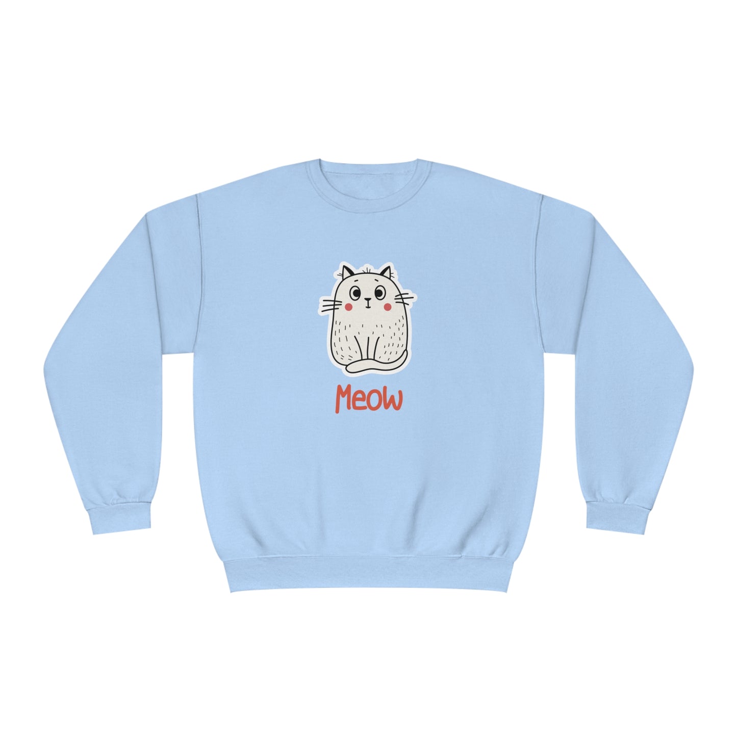 Loki The Cat. Meow. Unisex NuBlend® Crewneck Sweatshirt