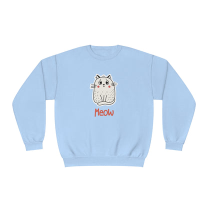 Loki The Cat. Meow. Unisex NuBlend® Crewneck Sweatshirt