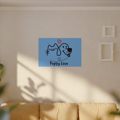 Puppy Love. Canvas Gallery Wraps