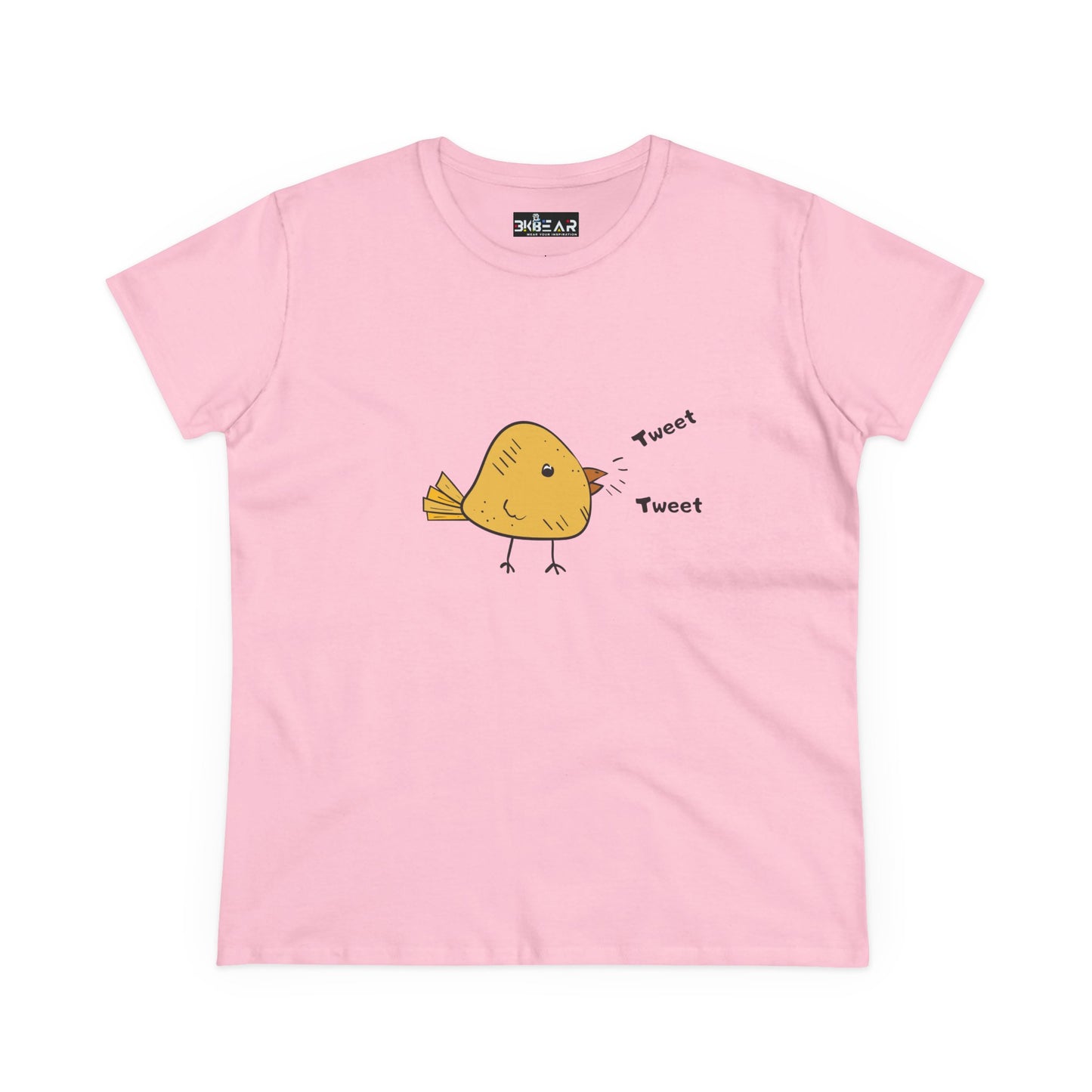 Tweet. Tweet. Women's Midweight Cotton Tee