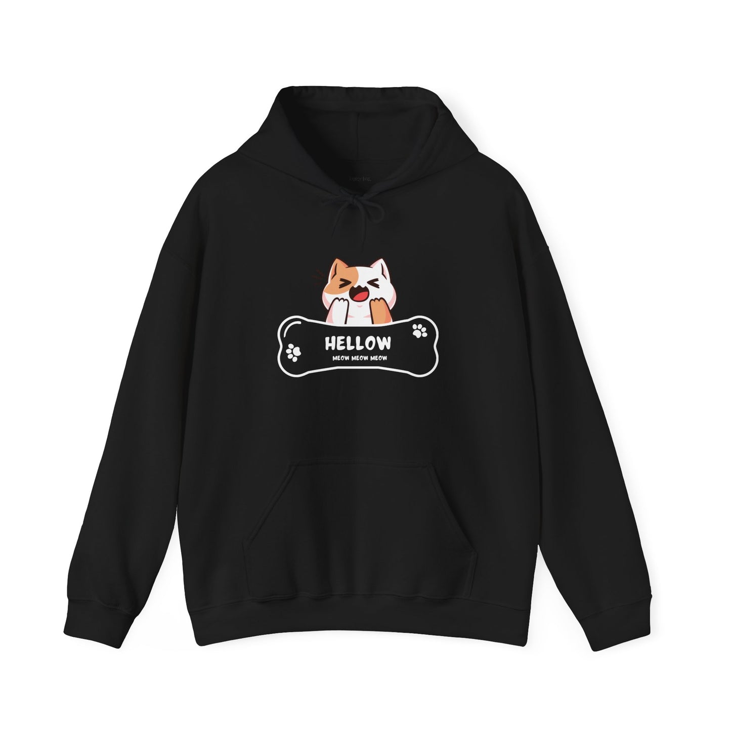 Hello. Kitty.  Unisex Hooded Sweatshirt.