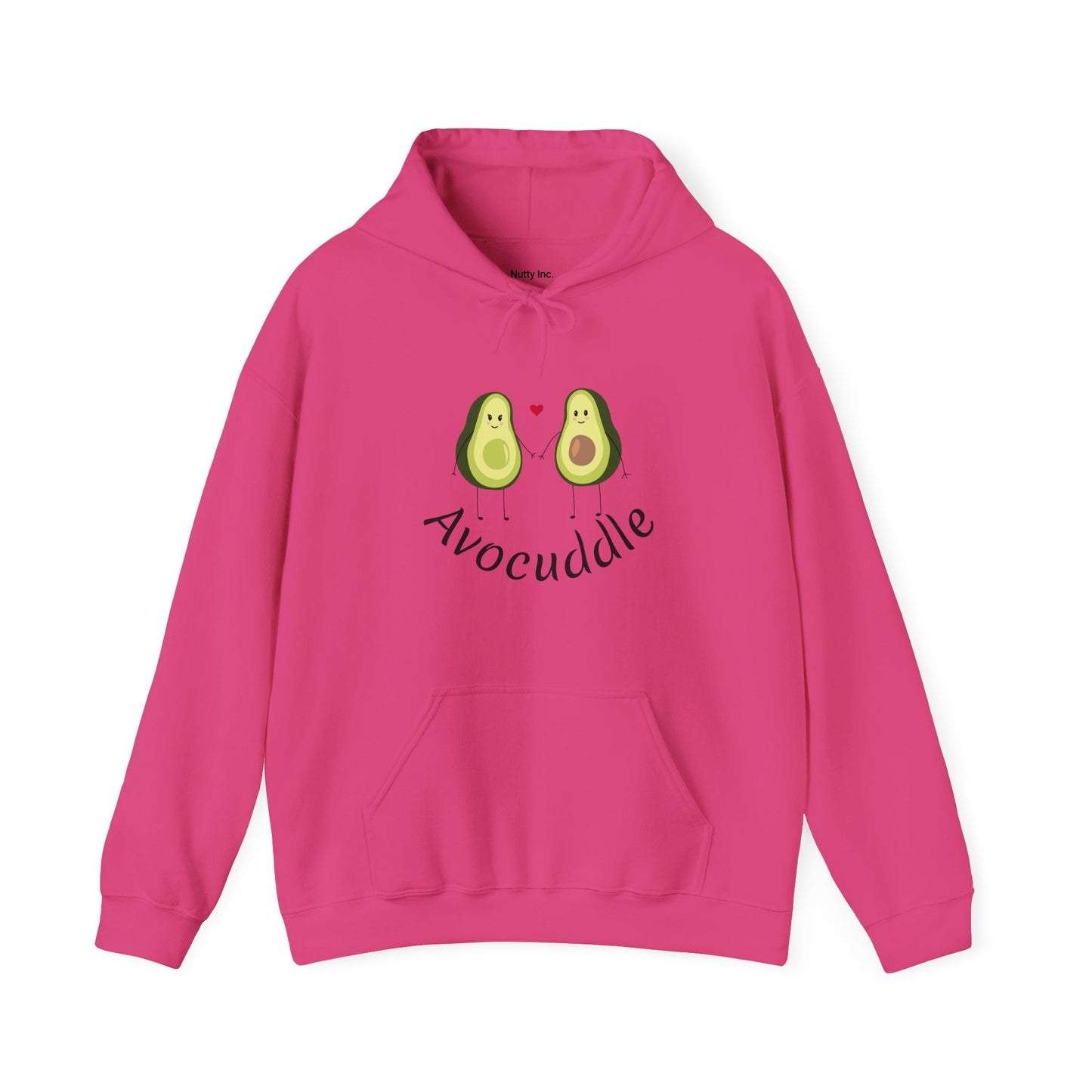 Avocuddle. Unisex Hooded Sweatshirt.