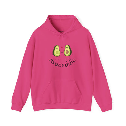 Avocuddle. Unisex Hooded Sweatshirt.