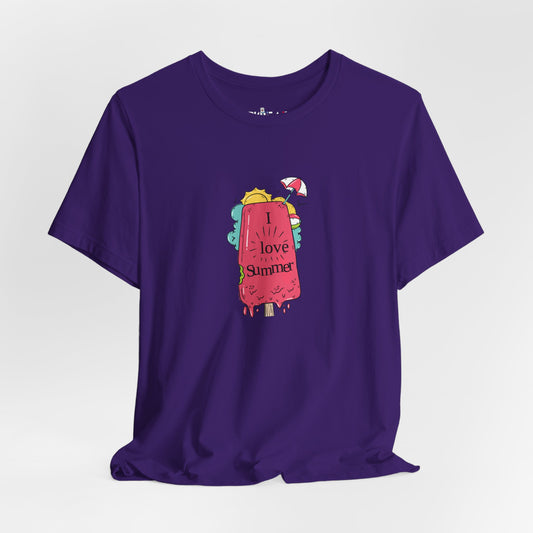 I Love Summer. Unisex Jersey Short Sleeve Tee