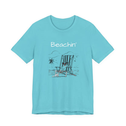 Beachin'. Unisex Jersey Short Sleeve Tee