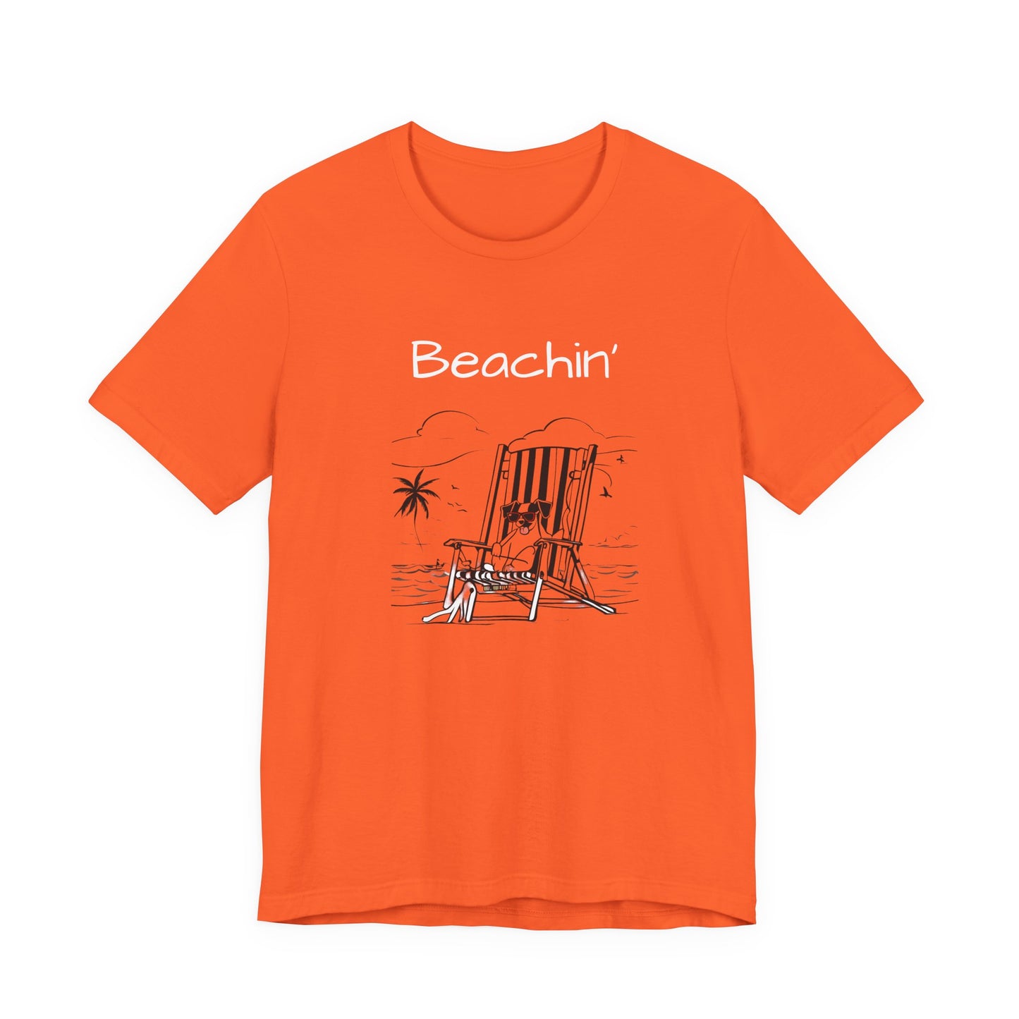 Beachin'. Unisex Jersey Short Sleeve Tee