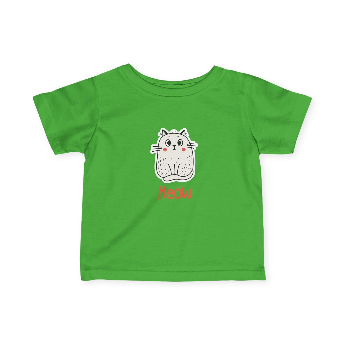 Loki The Cat. Meow. Infant Fine Jersey Tee