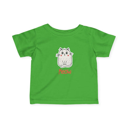 Loki The Cat. Meow. Infant Fine Jersey Tee