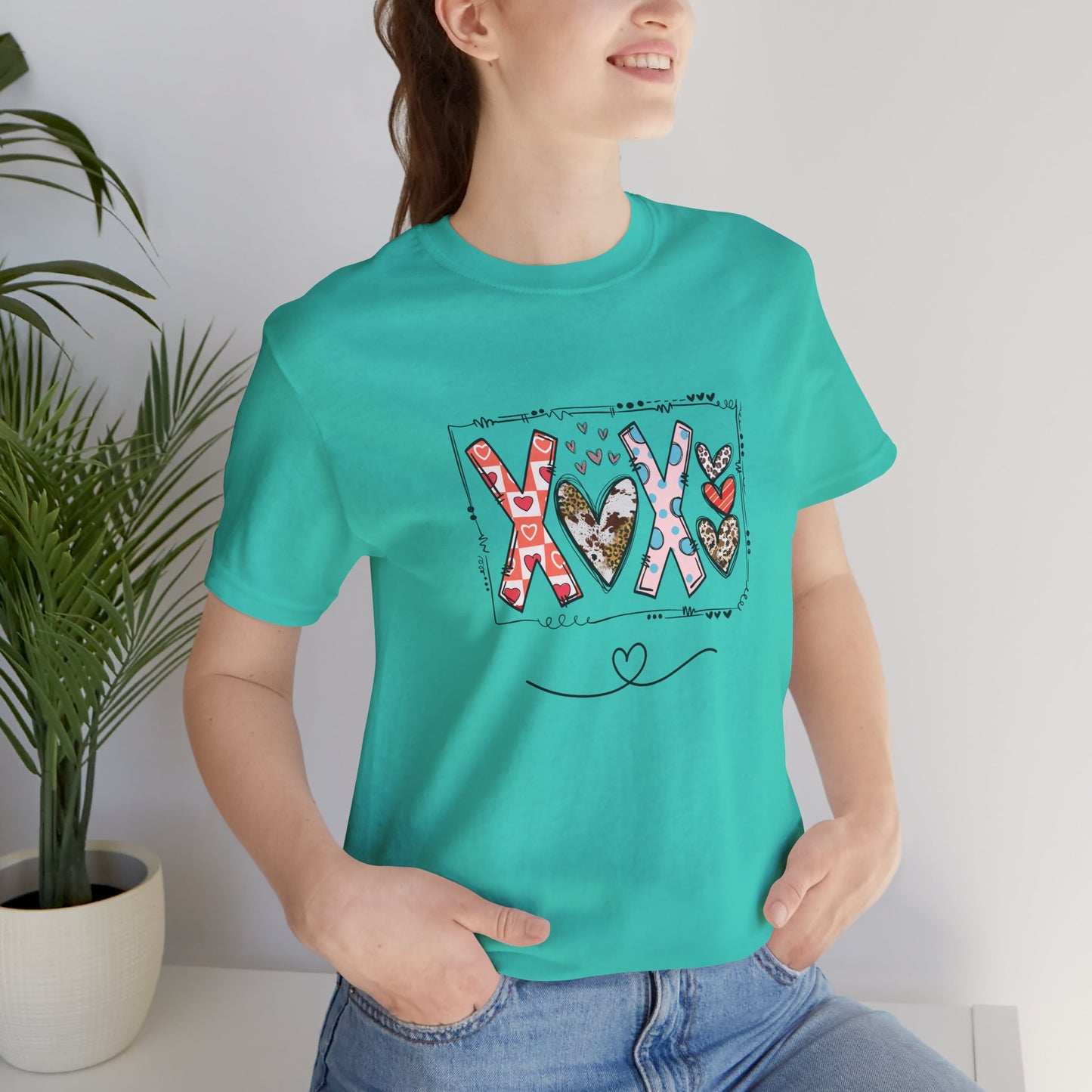 Sign of Love. XOXO.  Women's Unisex Jersey Short Sleeve Tee