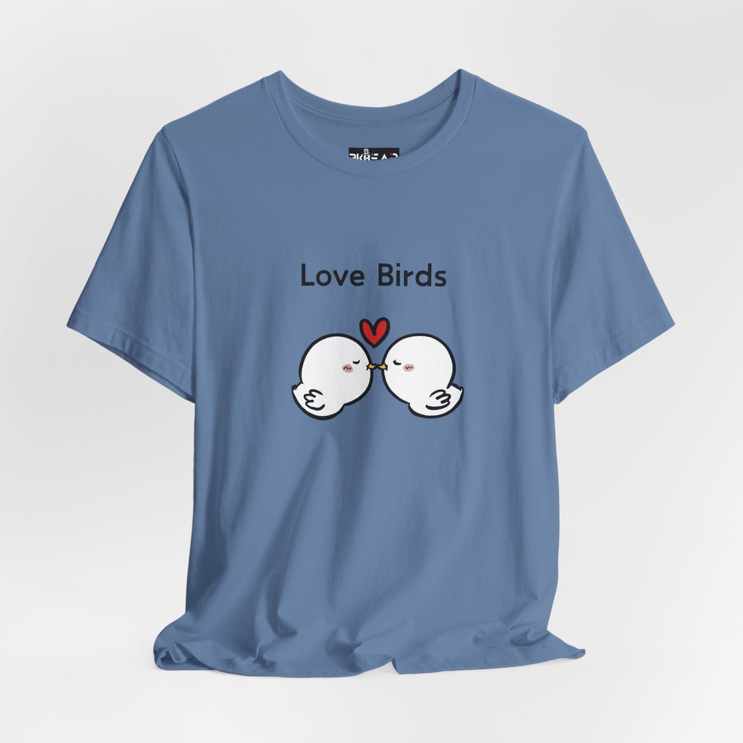 Love Birds Boyfriend T Graphic. Unisex Jersey Short Sleeve Tee