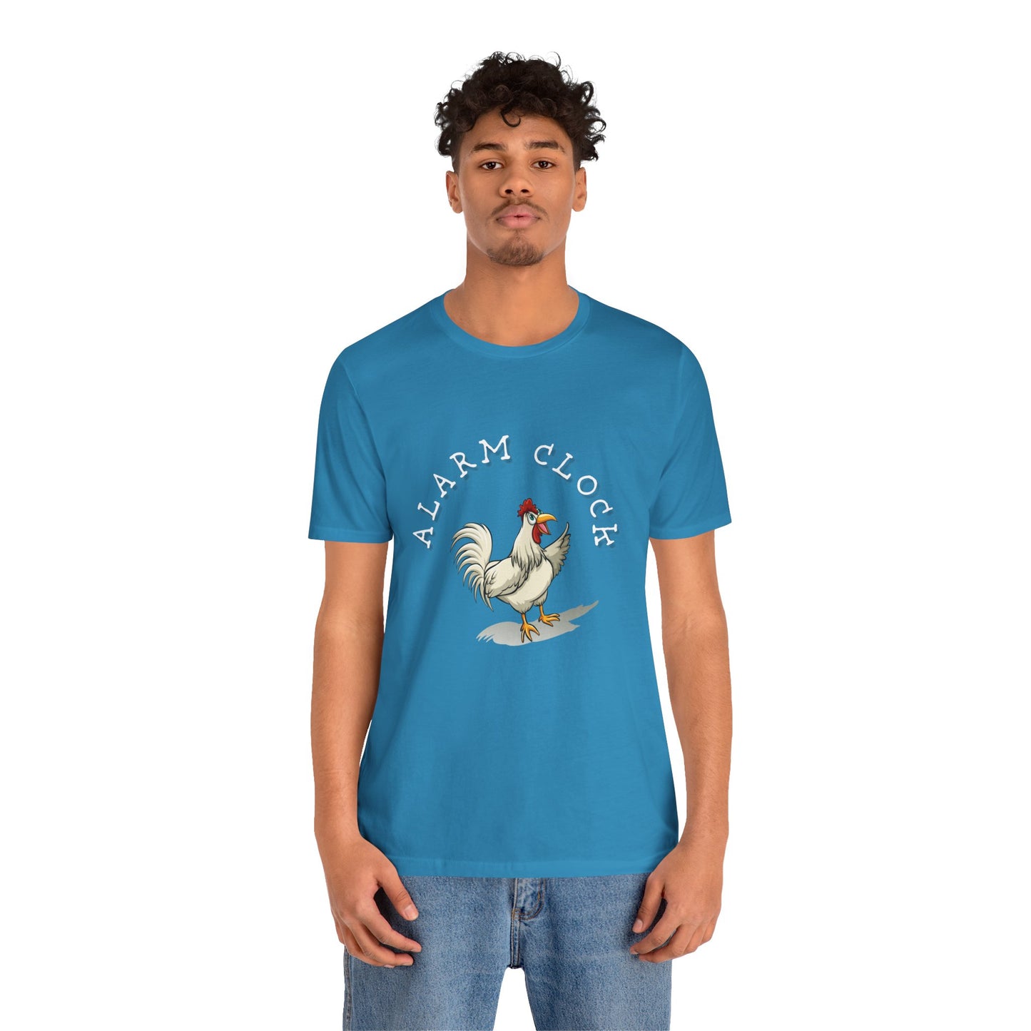 Alarm Clock. Unisex Jersey Short Sleeve Tee