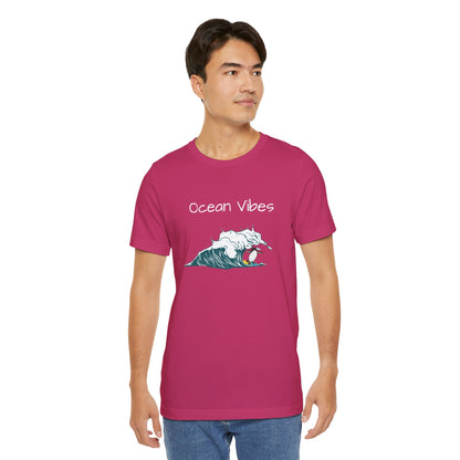 Ocean Vibes. Unisex Jersey Short Sleeve Tee