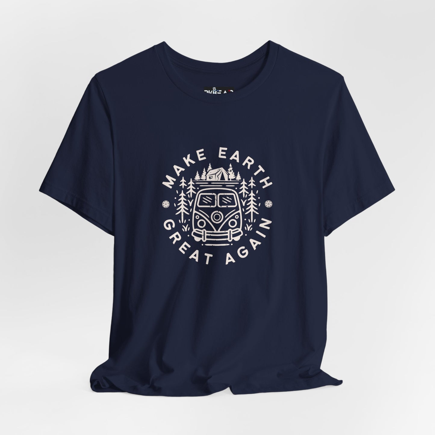 Make Earth Great Again. Relaxed mind. Unisex Jersey Short Sleeve Tee