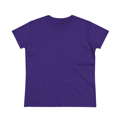 Heliconia Plain. Women's Midweight Cotton Tee