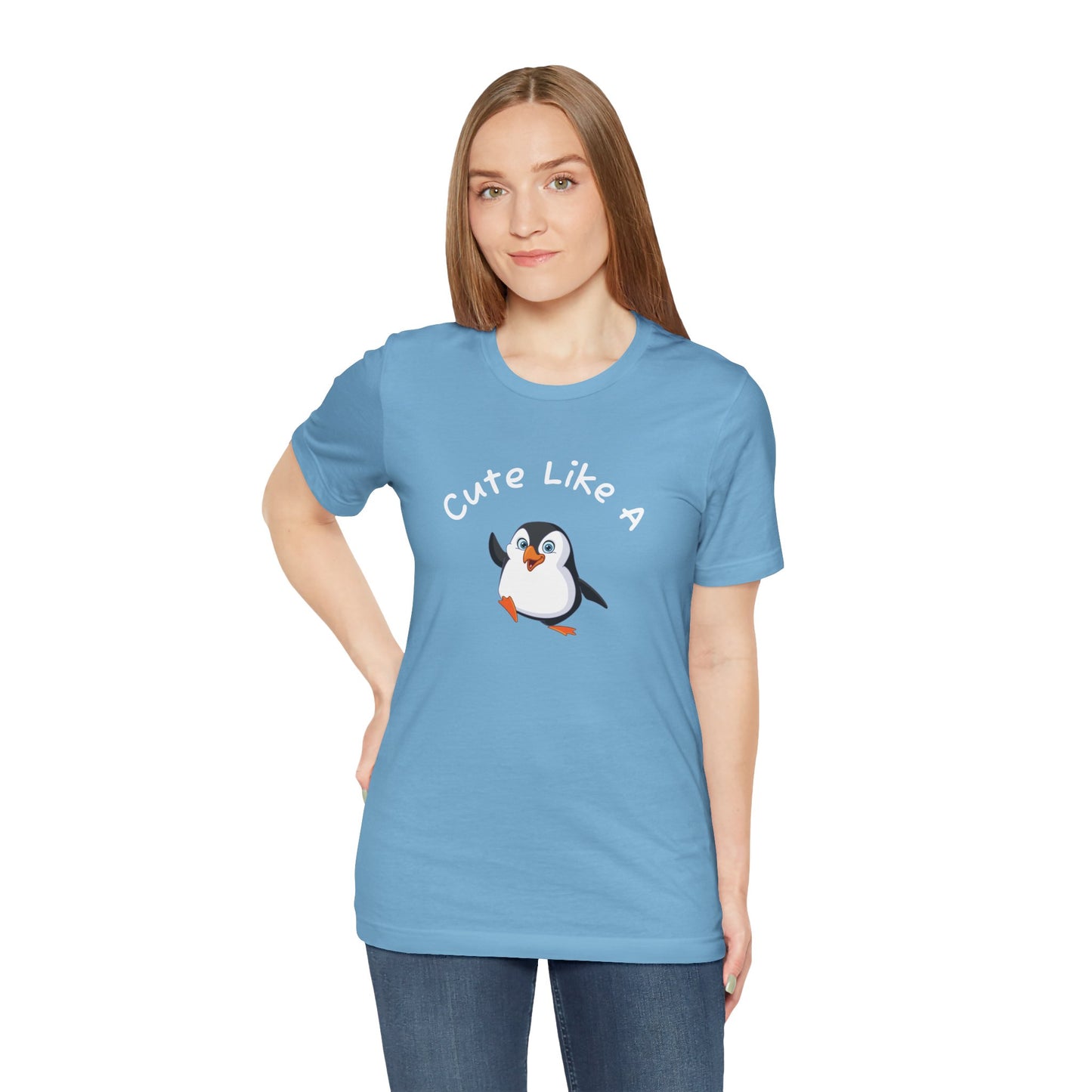 Cute Like a Penguin. Unisex Jersey Short Sleeve Tee