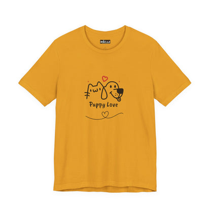 Puppy Love. Unisex Jersey Short Sleeve Tee