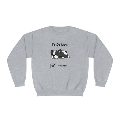 To Do List. Finished. Unisex NuBlend® Crewneck Sweatshirt