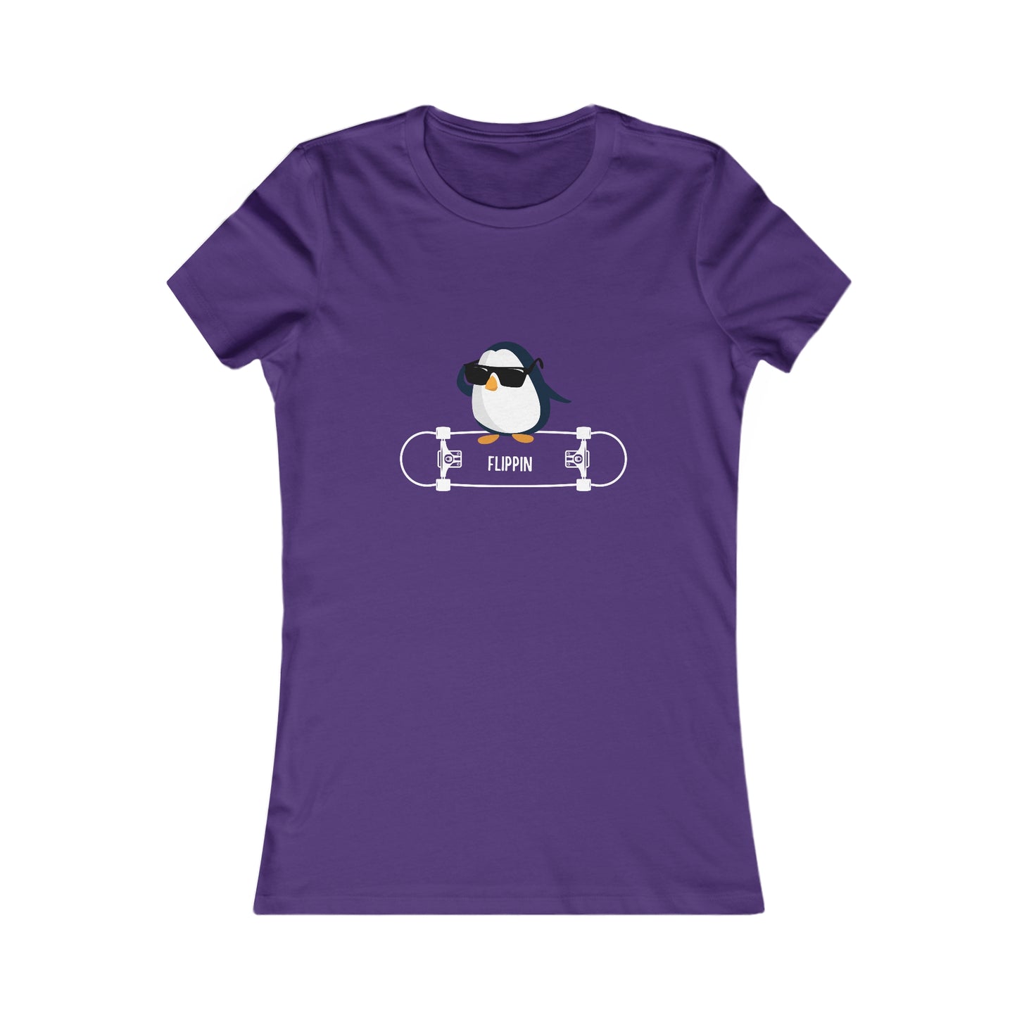 Adélie The Flippin Penguin. Women's Favorite Tee