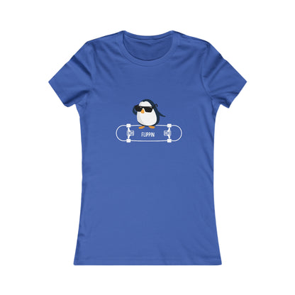 Adélie The Flippin Penguin. Women's Favorite Tee