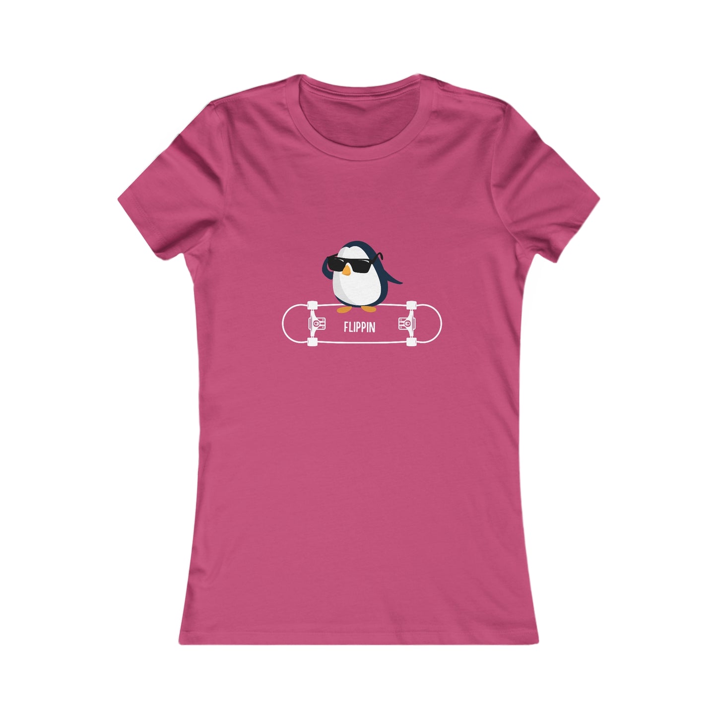 Adélie The Flippin Penguin. Women's Favorite Tee