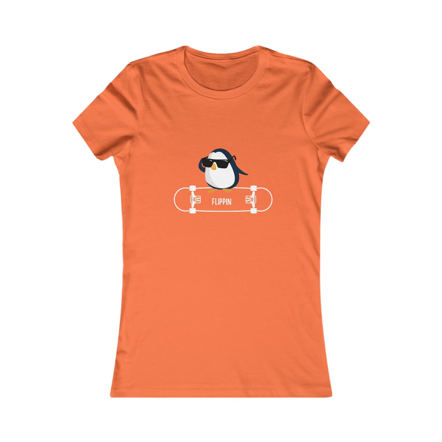 Adélie The Flippin Penguin. Women's Favorite Tee