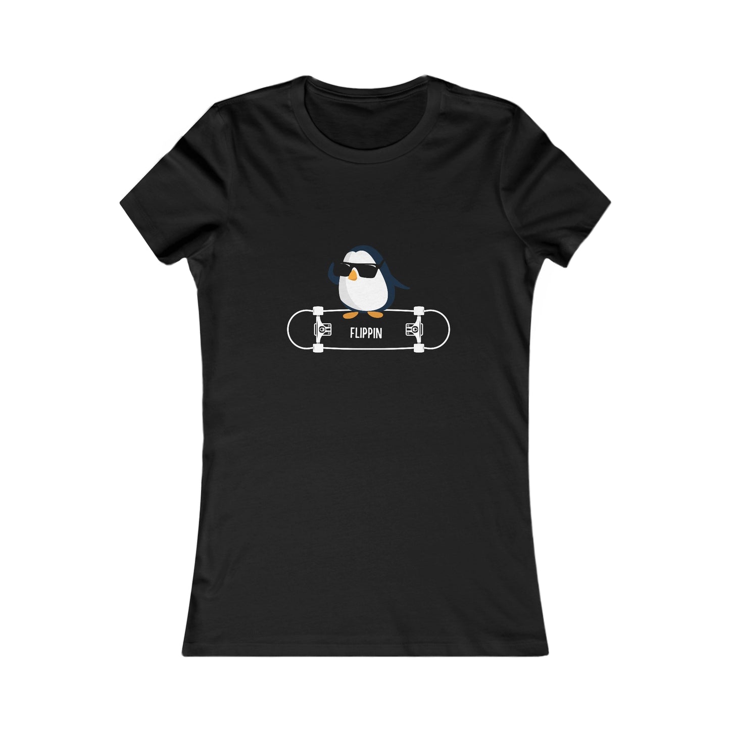 Adélie The Flippin Penguin. Women's Favorite Tee