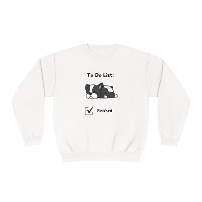 To Do List. Finished. Unisex NuBlend® Crewneck Sweatshirt