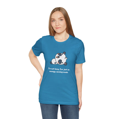 I'm Not Sleeping I'm on Energy Saving Mode. Unisex Jersey Short Sleeve Tee