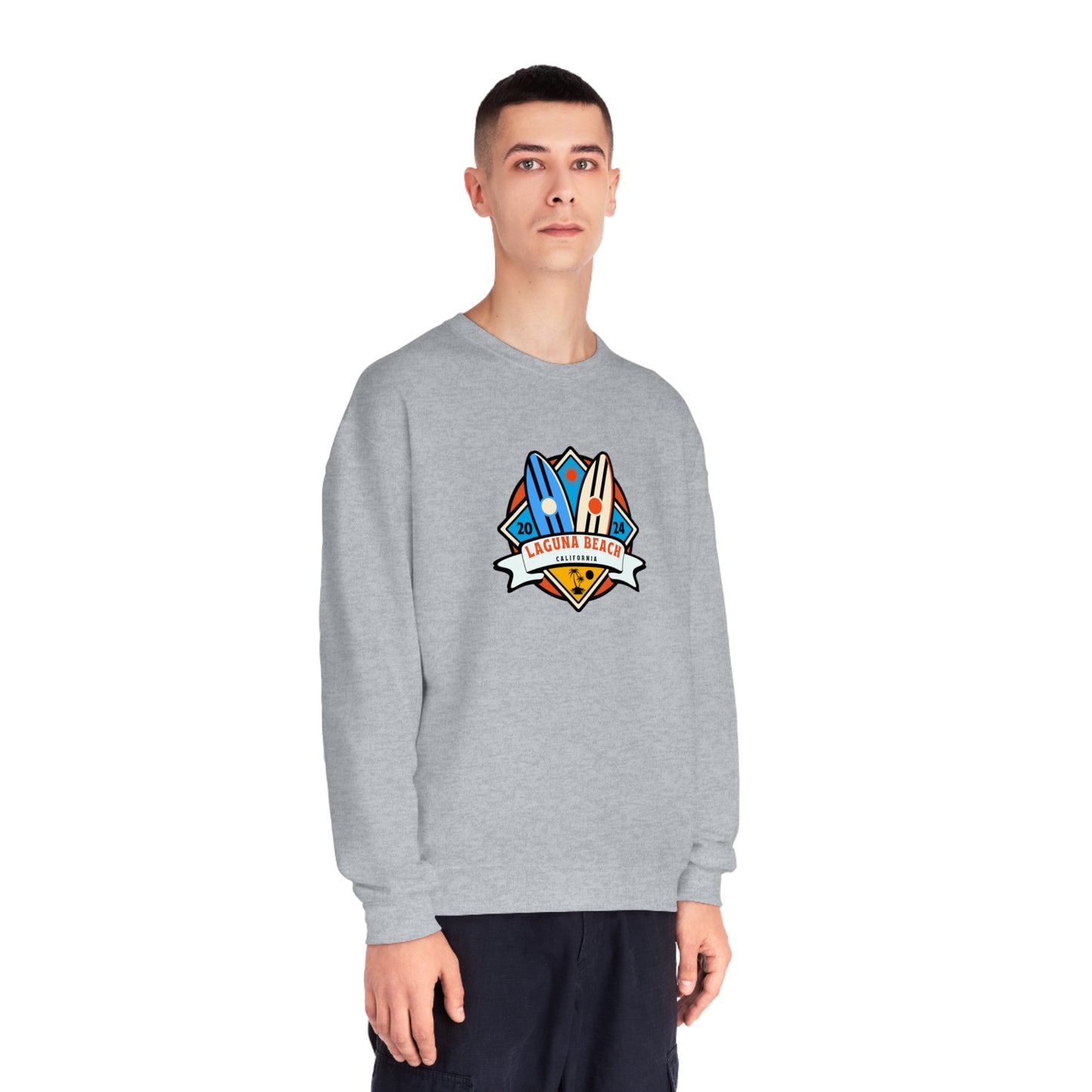 Laguna Beach 2024. Unisex NuBlend® Crewneck Sweatshirt