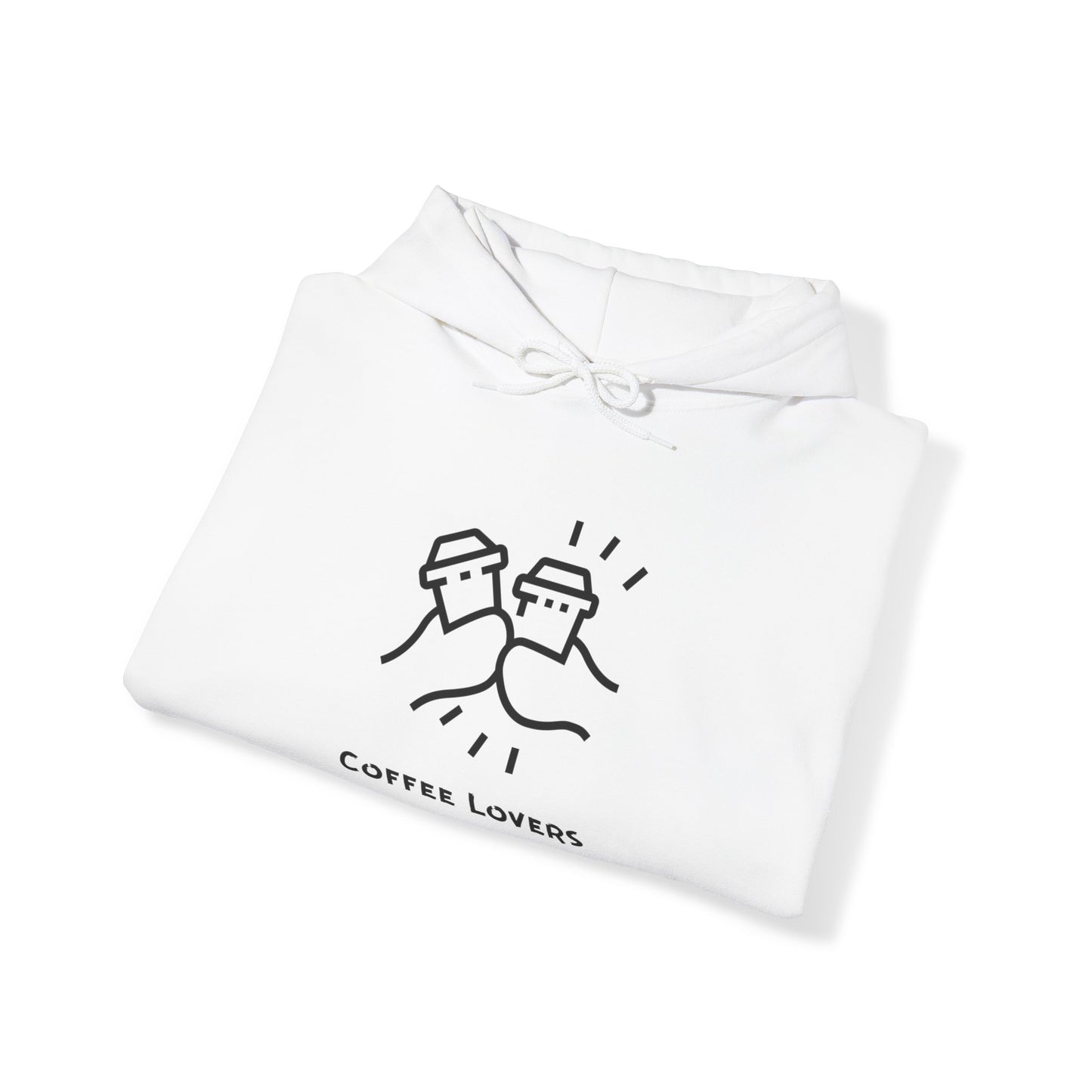 Coffee Lovers. Unisex Heavy Blend™ Hooded Sweatshirt