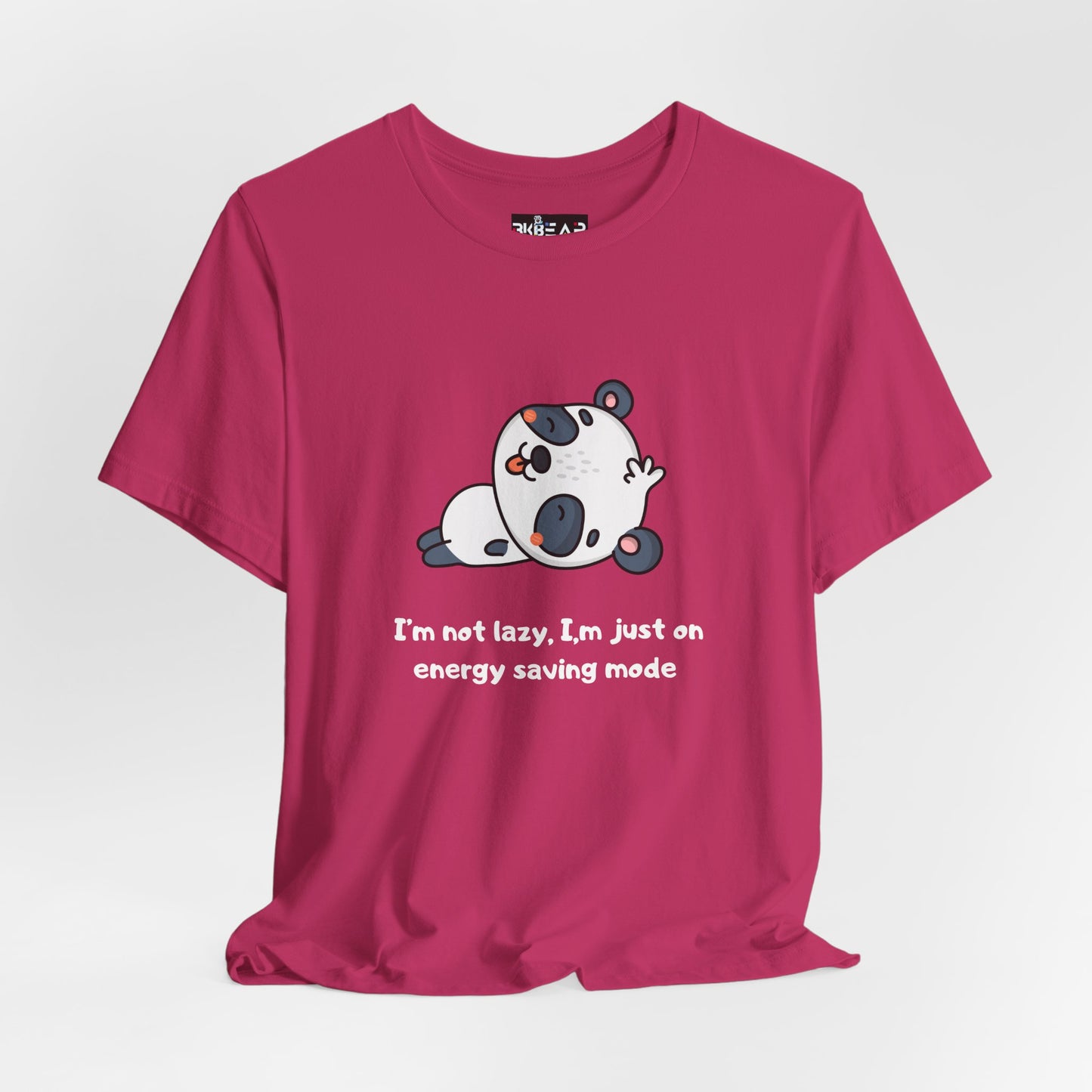 I'm Not Sleeping I'm on Energy Saving Mode. Unisex Jersey Short Sleeve Tee