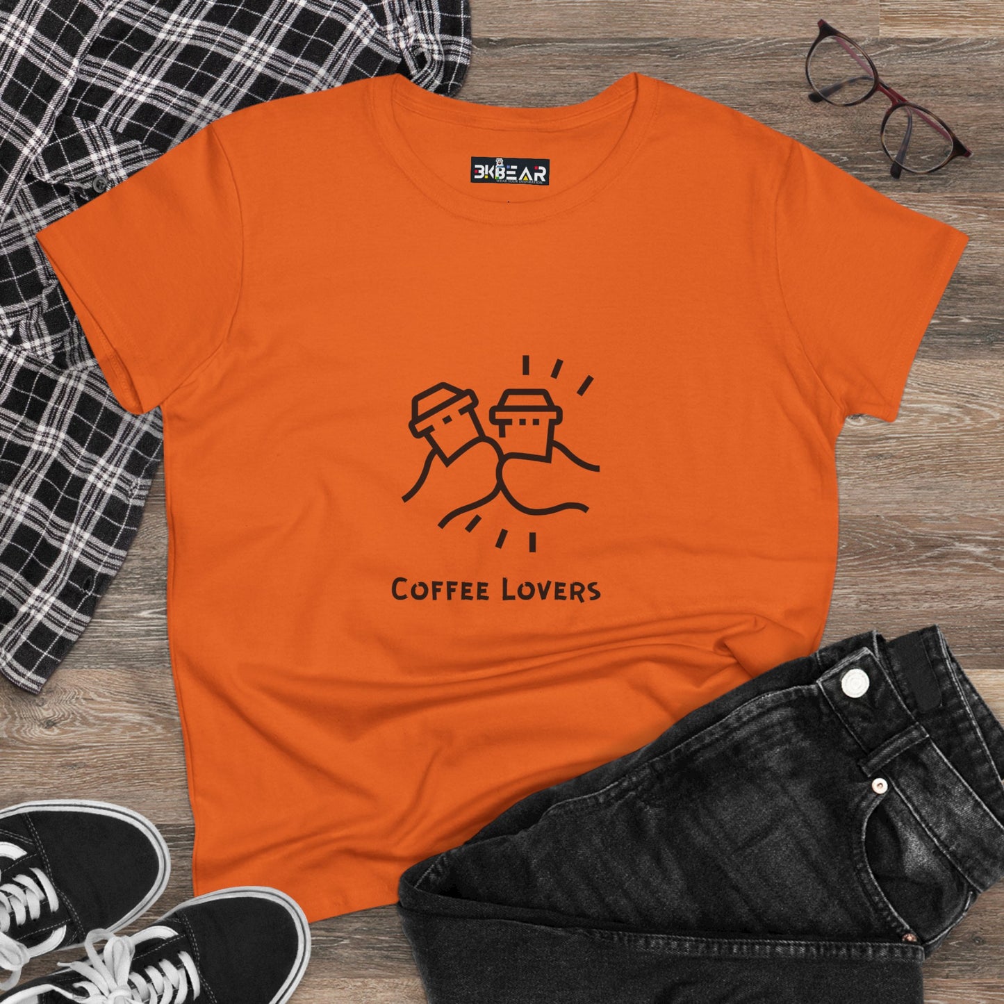Coffee Lover. Women's Midweight Cotton Tee