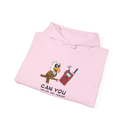 Owl Graphic Sweatshirt – Can You Hear Me Now? Bird on a Mission
