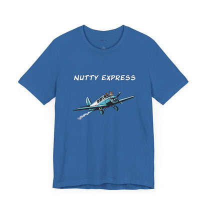 Nutty's Express Delivery. Always On-Time. Unisex Jersey Short Sleeve Tee