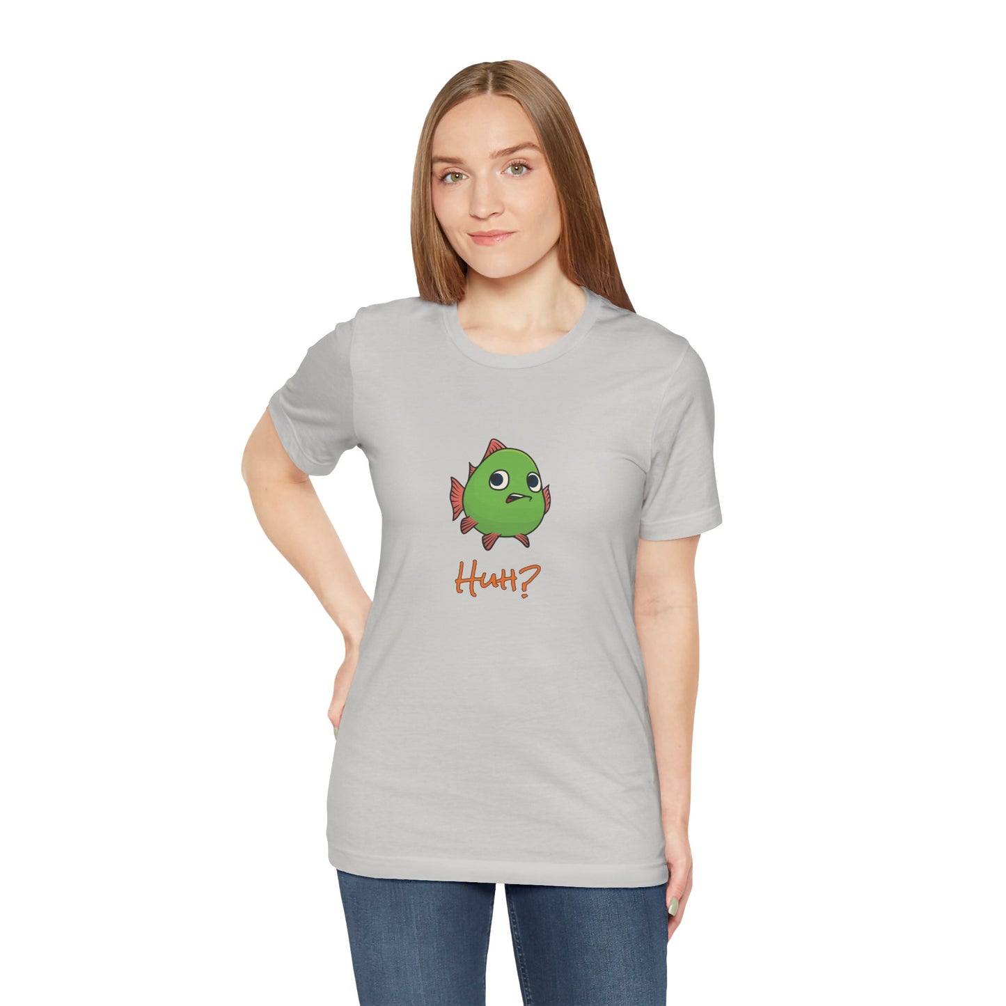 Fish In Total Disbelief. Unisex Jersey Short Sleeve Tee