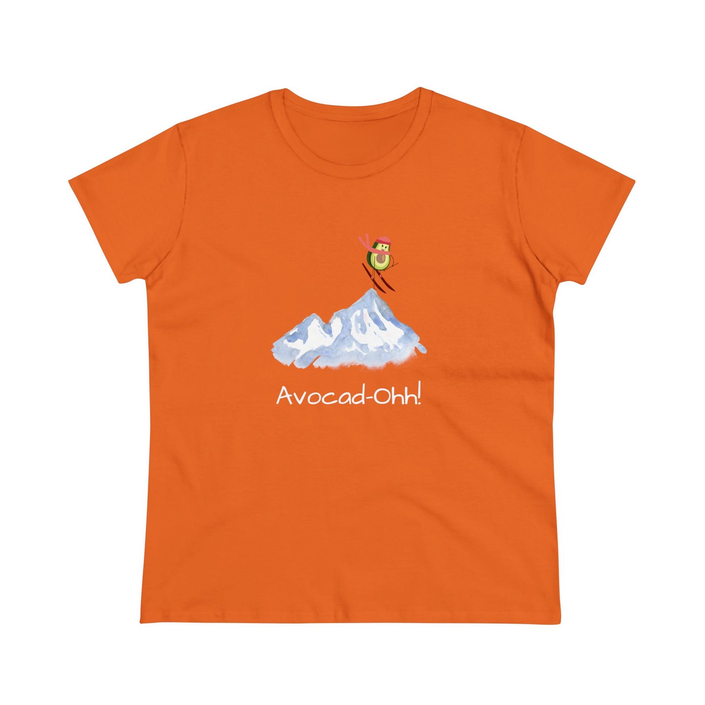 Avocad-Ohh!. Women's Midweight Cotton Tee