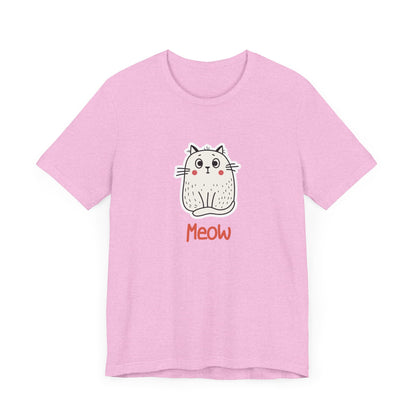 Loki The Cat. Meow. Unisex Jersey Short Sleeve Tee