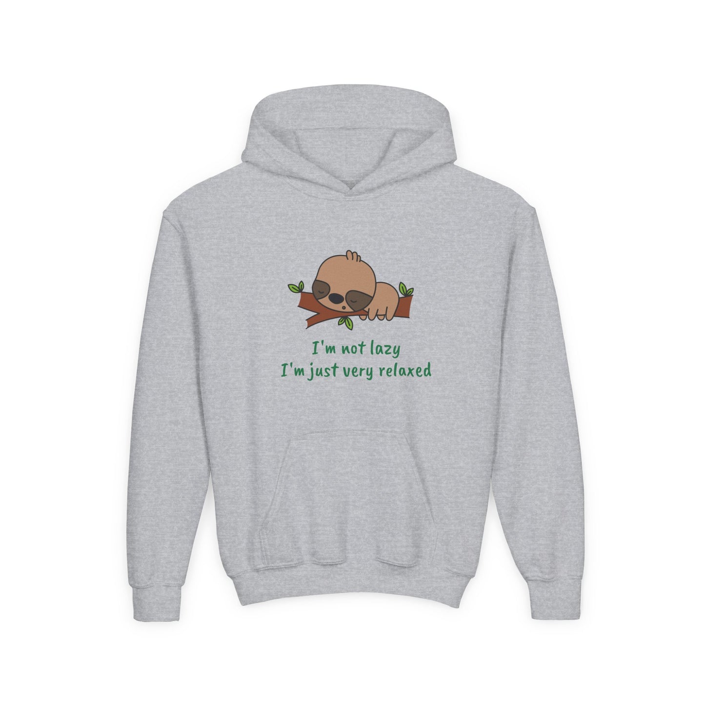 I'm Not Lazy. I'm Just Very Relaxed. Kids Hoodie