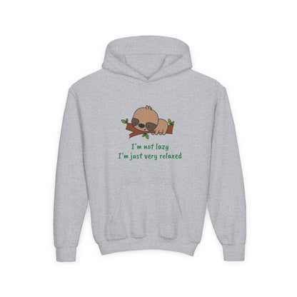I'm Not Lazy. I'm Just Very Relaxed. Kids Hoodie