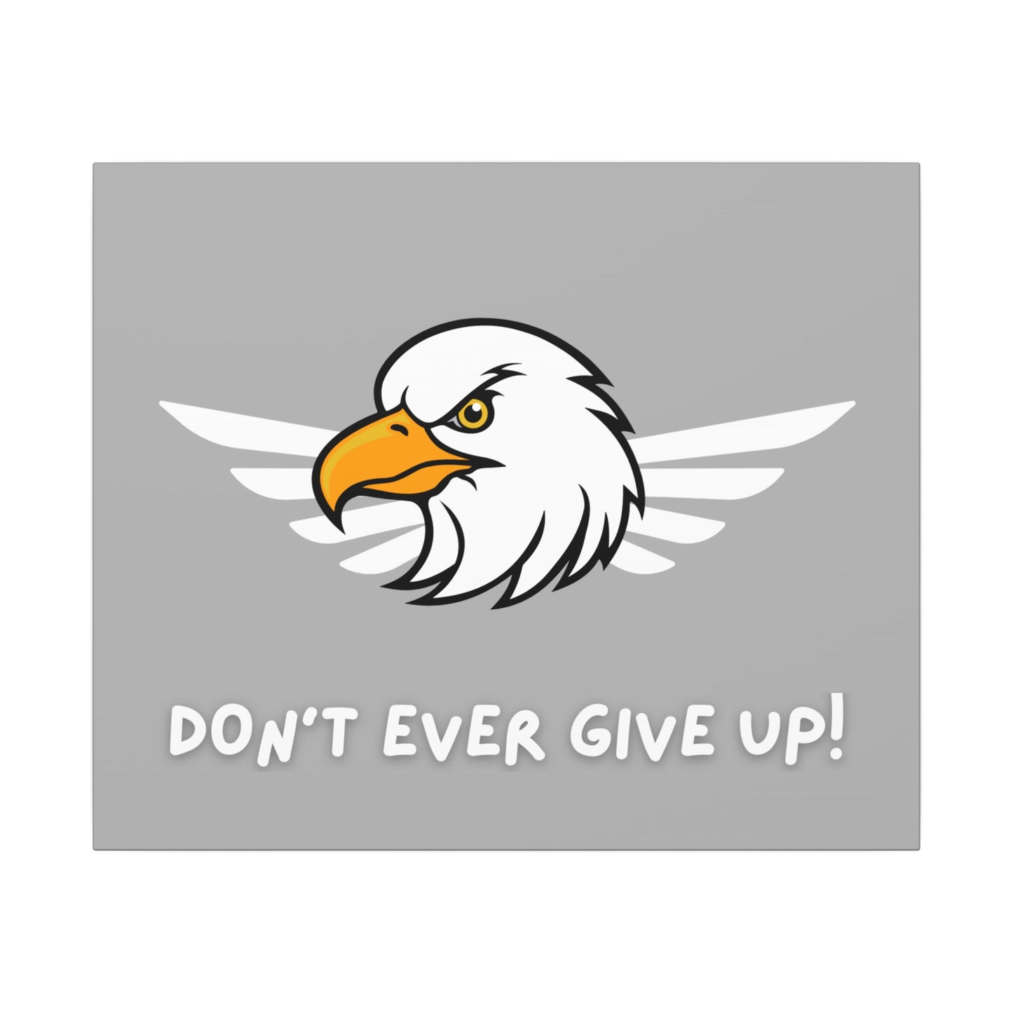Don't Ever Give Up. Canvas Gallery Wraps
