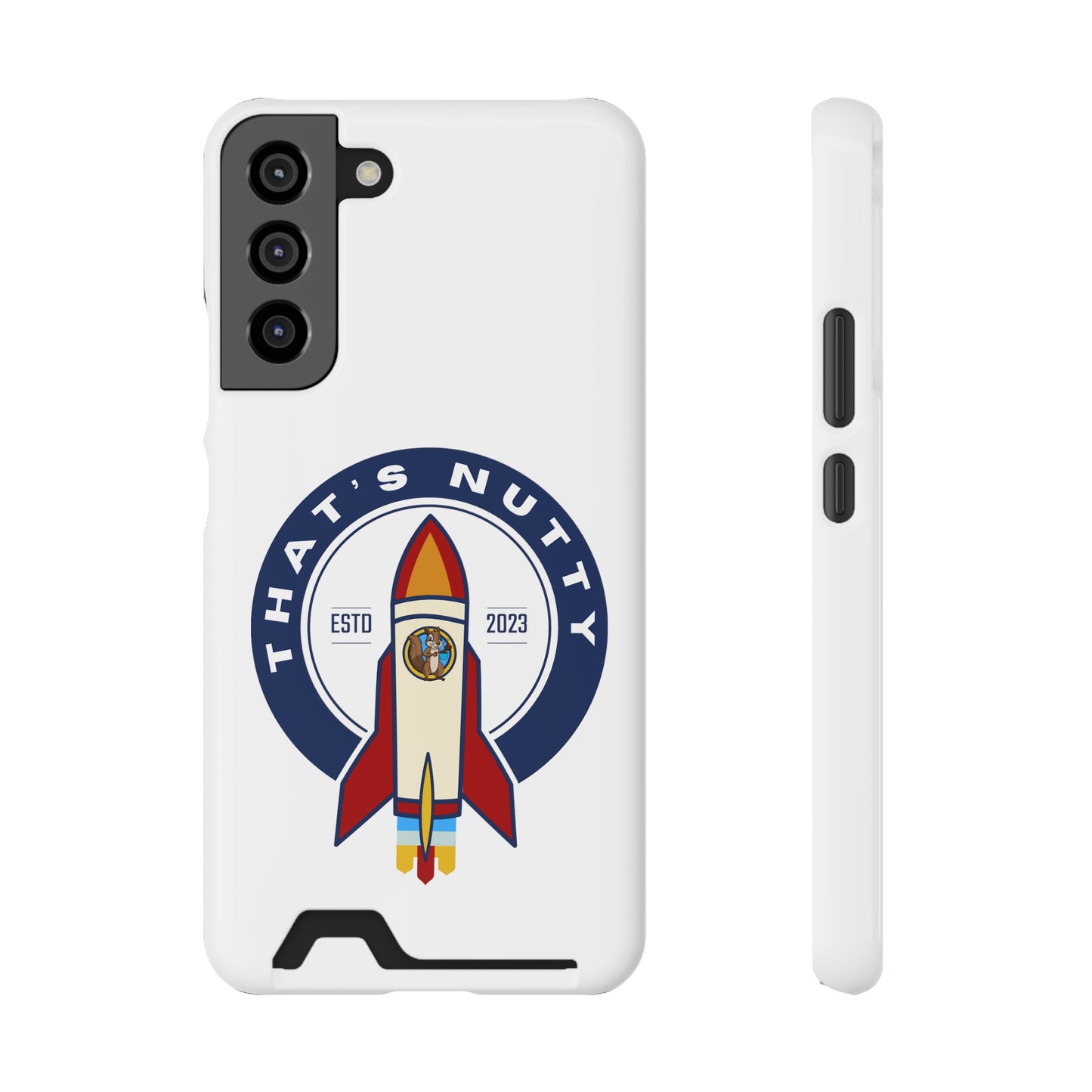 That's Nutty. Phone Case With Card Holder